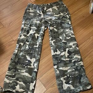 Digital Camo Cargo Pants Size 11